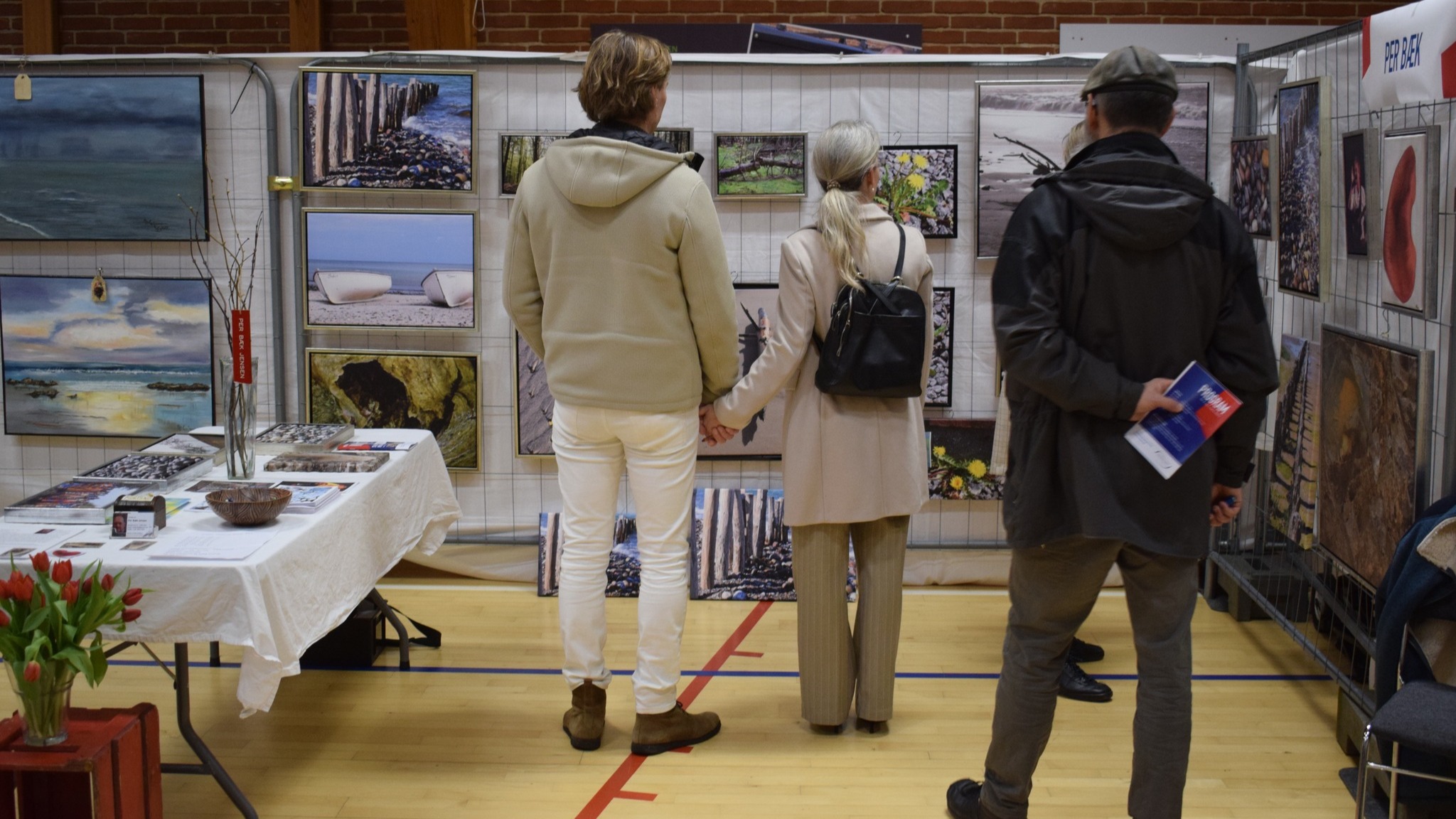 Kunstudstilling i Stouby Multihus